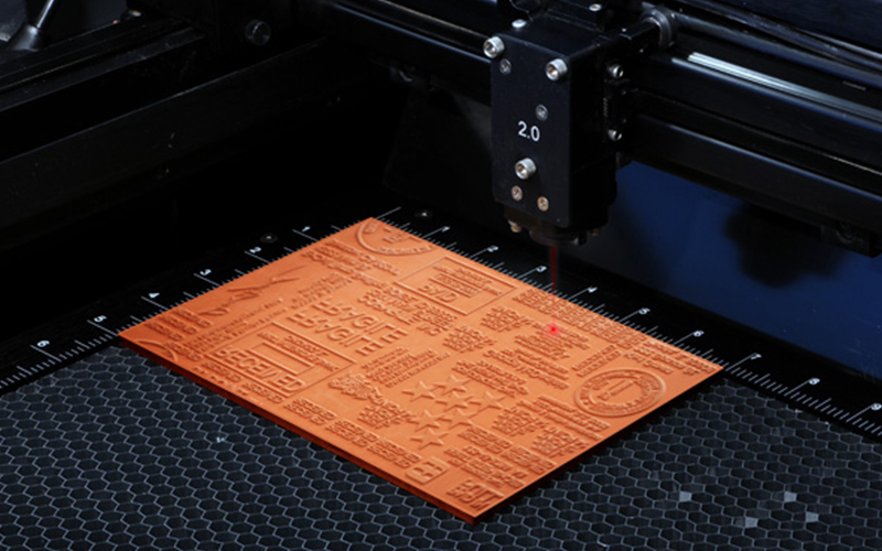 Experience precision and intricate detailing
with our laser-engraved rubber stamps.