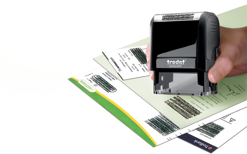 Ensure document integrity with our specialized security
stamps.